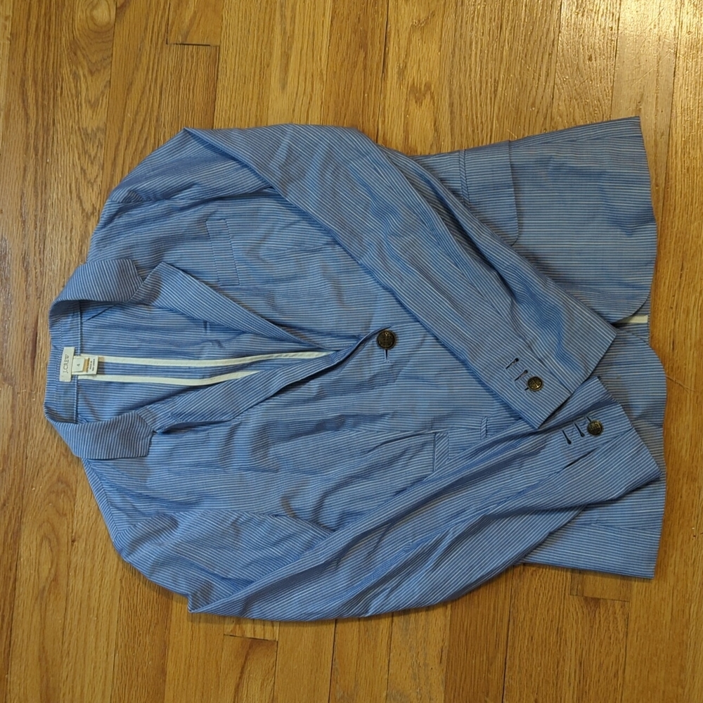 Blue JCrew light blazer